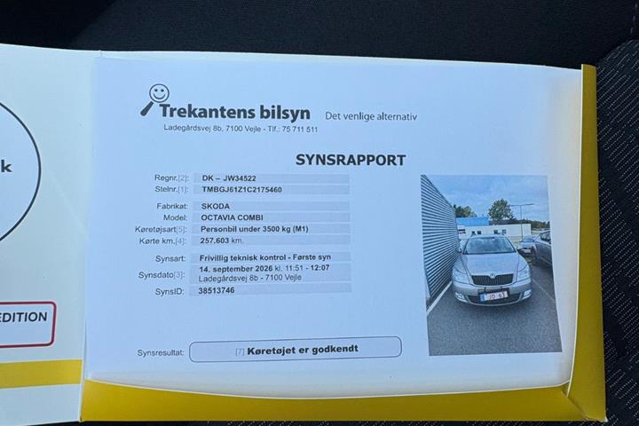 undefined Skoda Octavia fra 2012