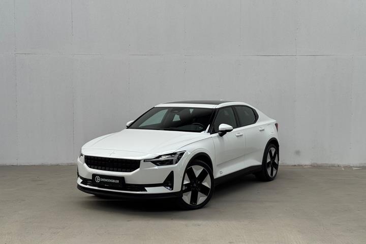 Hvid Polestar 2 fra 2023