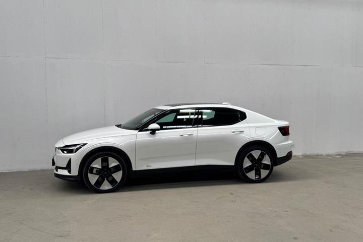 Hvid Polestar 2 fra 2023