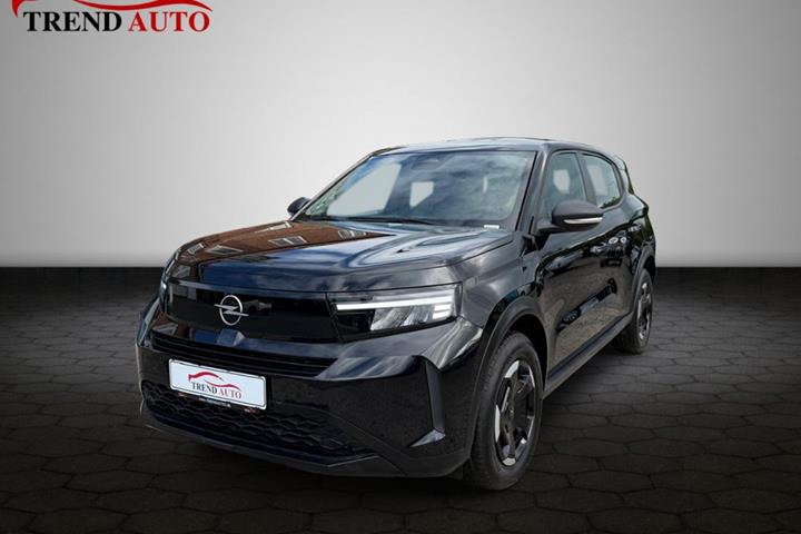 Sort Opel Frontera fra 2025 set udefra