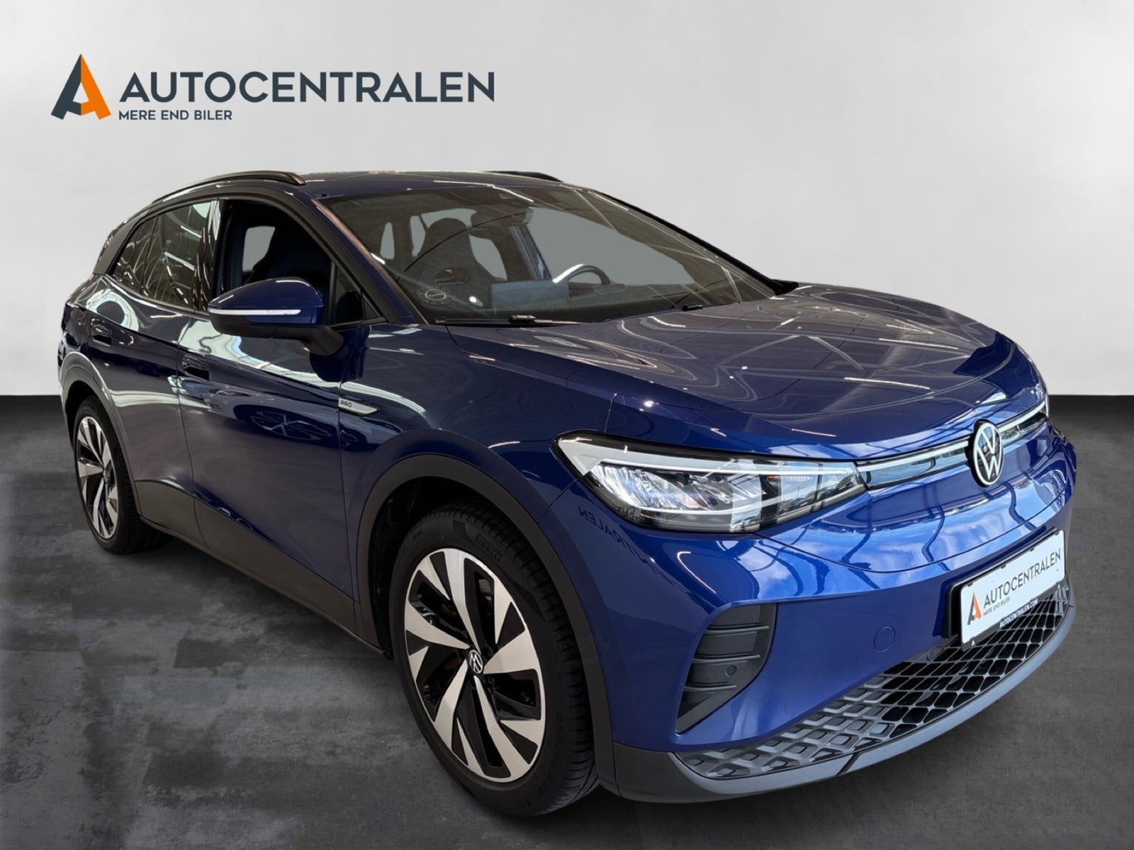 Blå VW ID.4 fra 2023