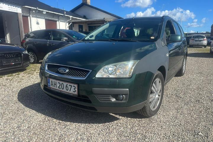 Grøn Ford Focus fra 2006