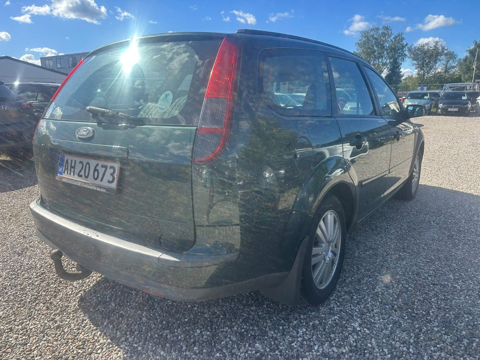 Grøn Ford Focus fra 2006