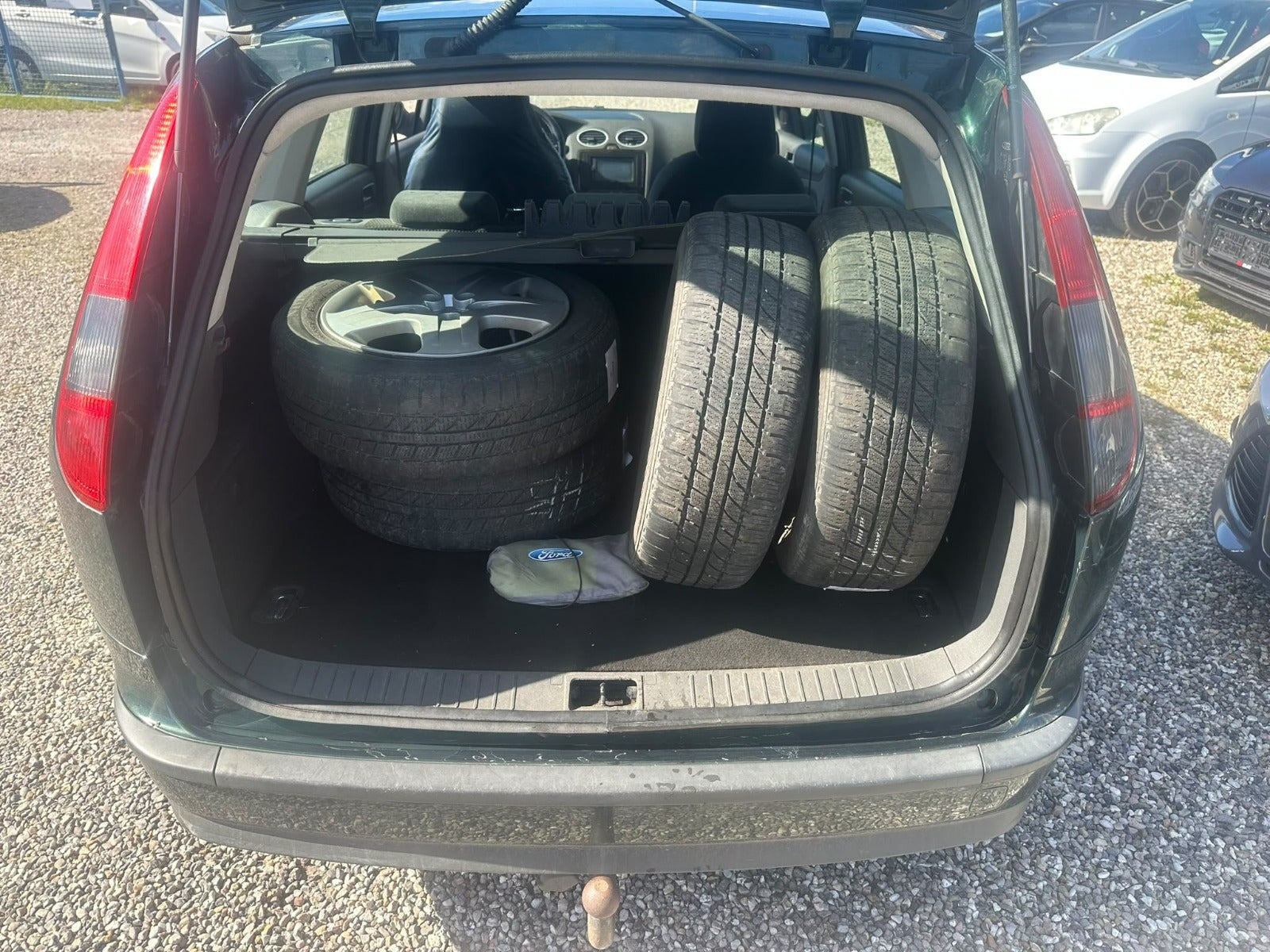 Grøn Ford Focus fra 2006