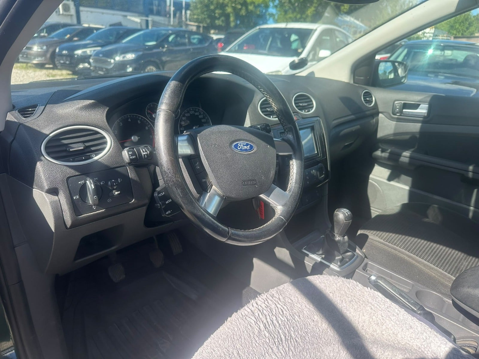 Grøn Ford Focus fra 2006