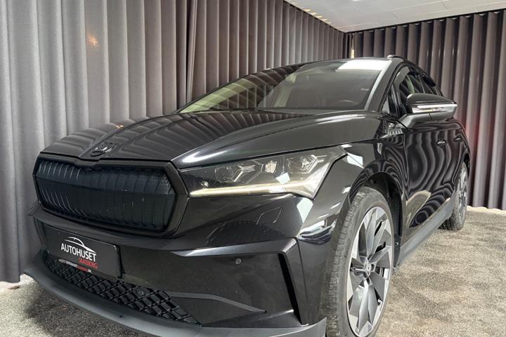 Sort Skoda Enyaq fra 2021