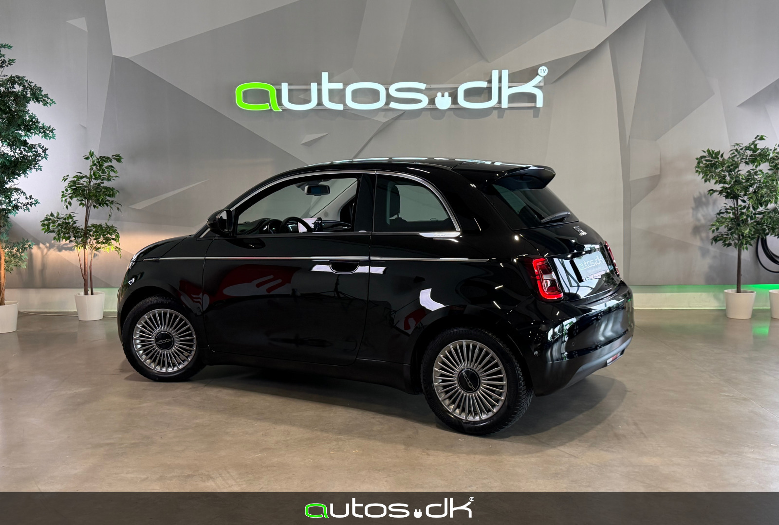 Sort Fiat 500e fra 2023