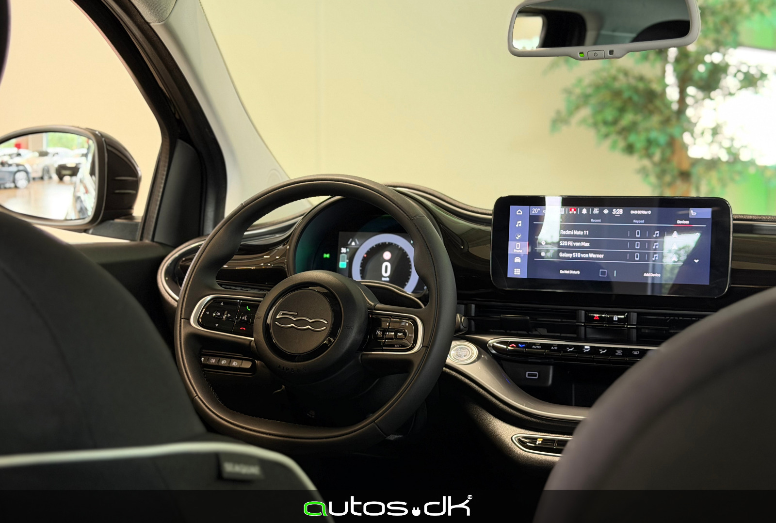 Sort Fiat 500e fra 2023