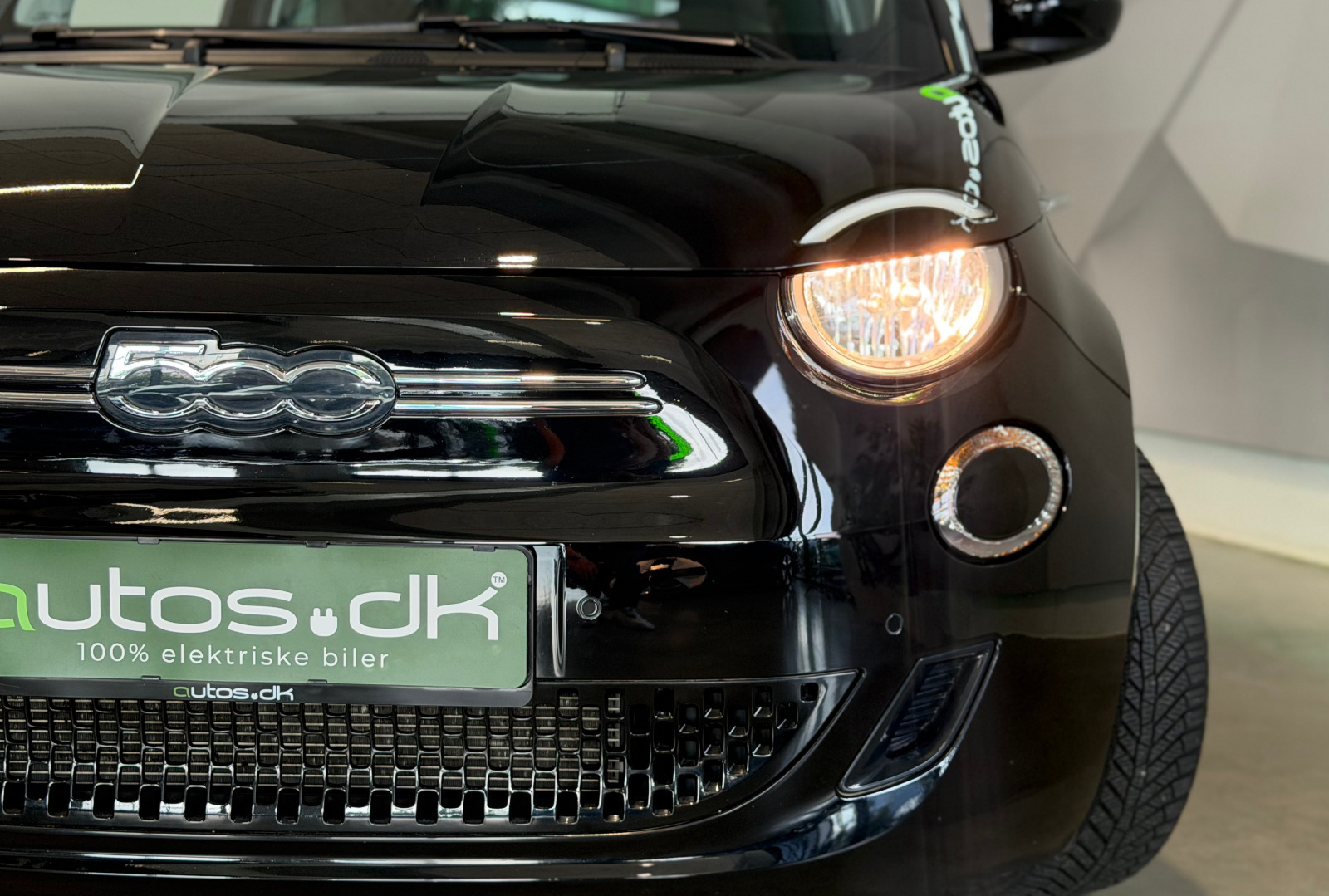 Sort Fiat 500e fra 2023