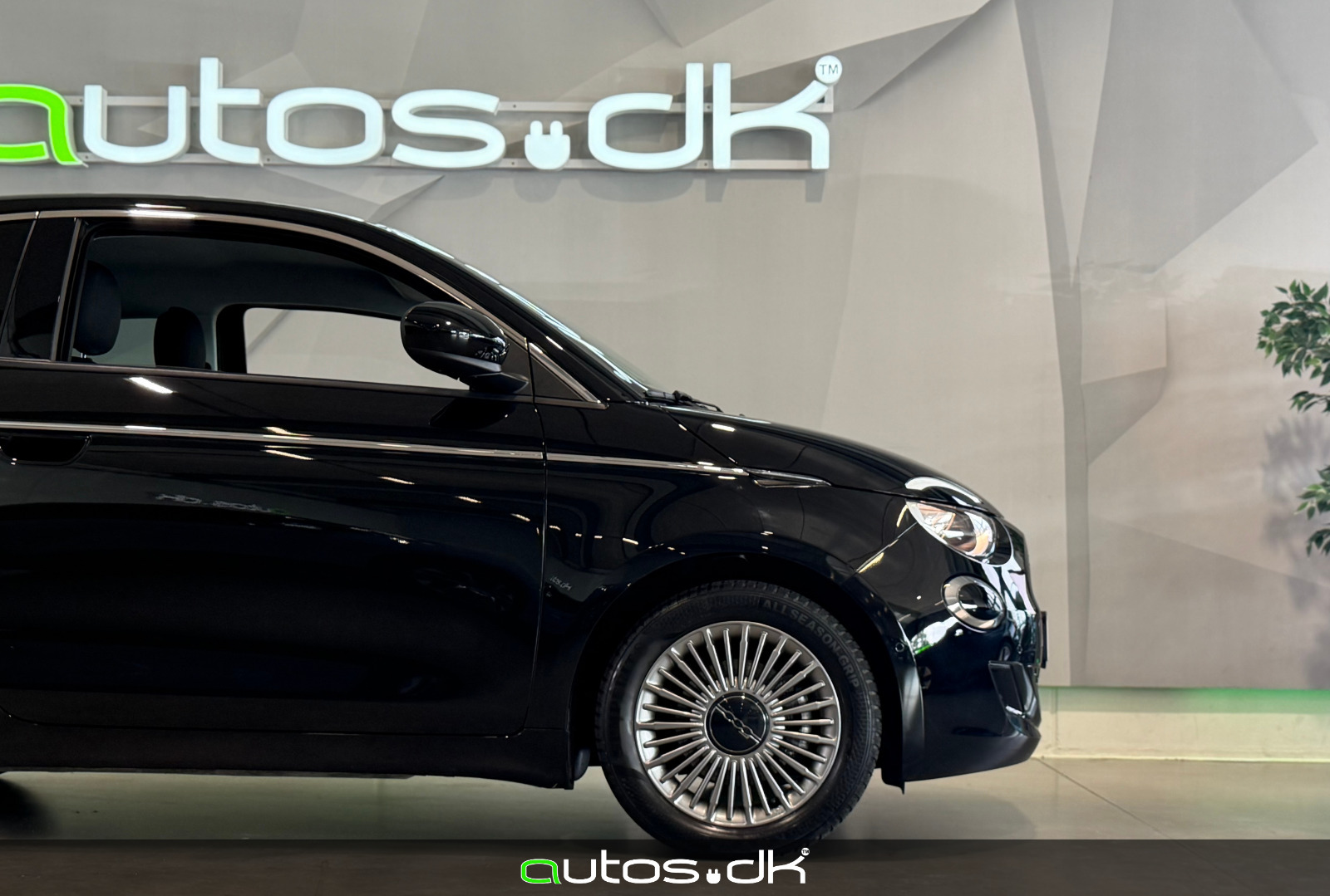 Sort Fiat 500e fra 2023