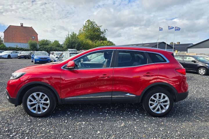 Rød Renault Kadjar fra 2018
