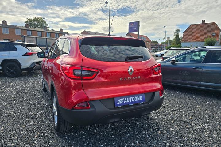 Rød Renault Kadjar fra 2018