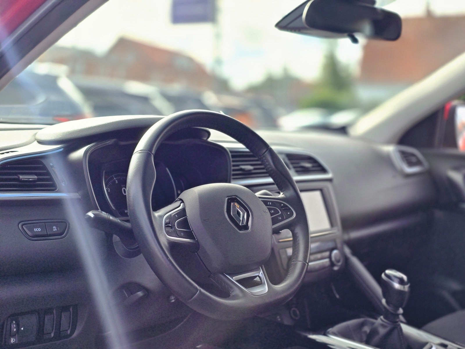 Rød Renault Kadjar fra 2018