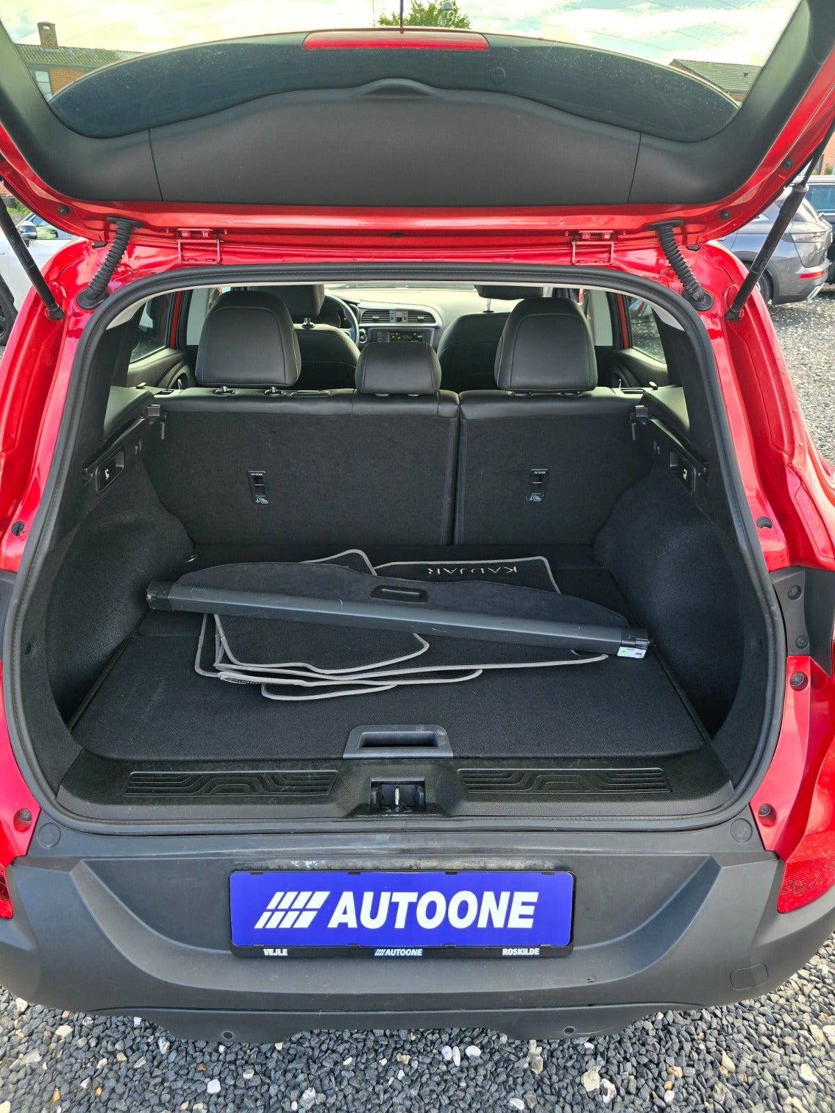 Rød Renault Kadjar fra 2018