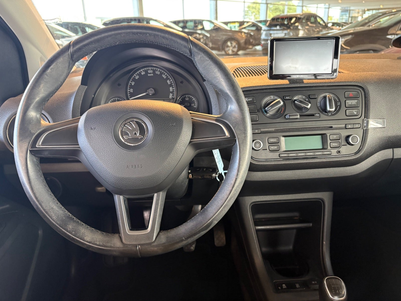 Sort Skoda Citigo fra 2015