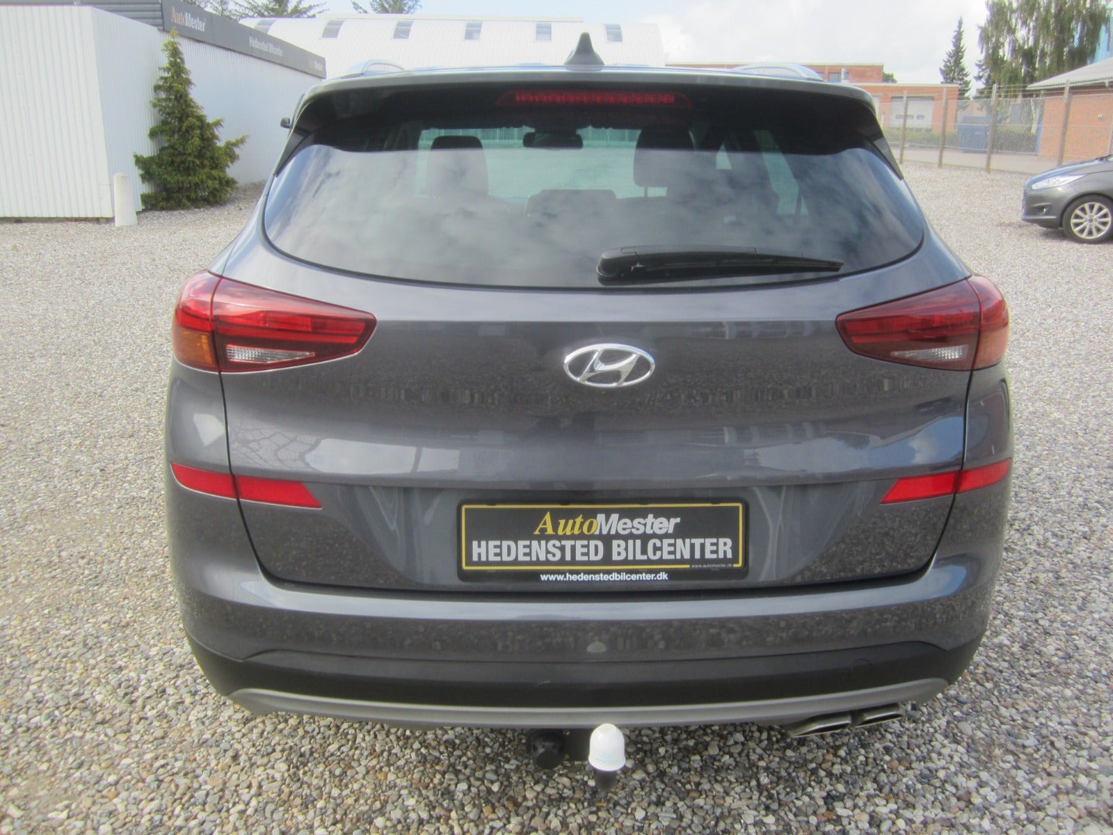 Grå Hyundai Tucson fra 2019