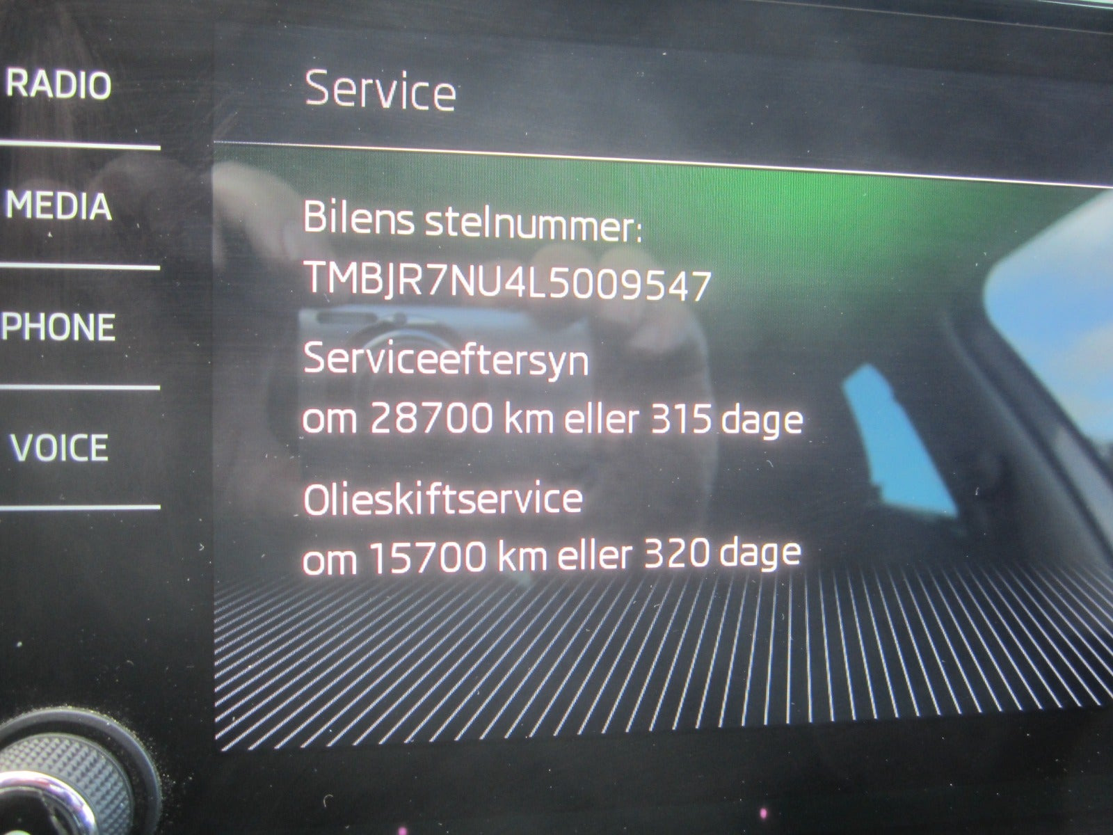 Grå Skoda Karoq fra 2020