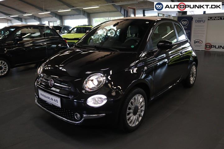 Sort Fiat 500C fra 2021