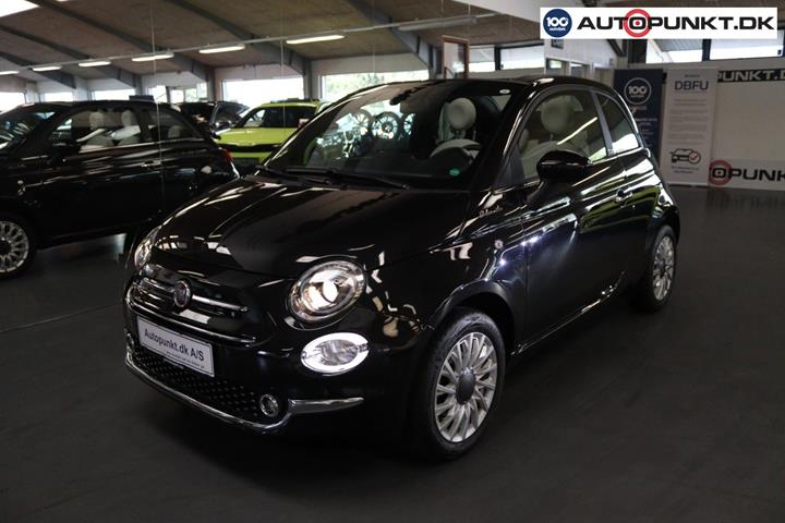 Sort Fiat 500C fra 2021
