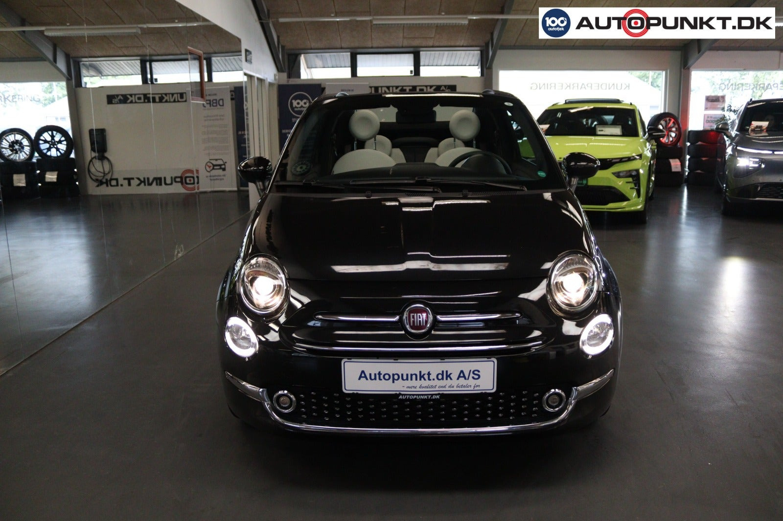 Sort Fiat 500C fra 2021
