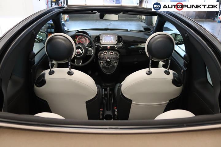 Sort Fiat 500C fra 2021