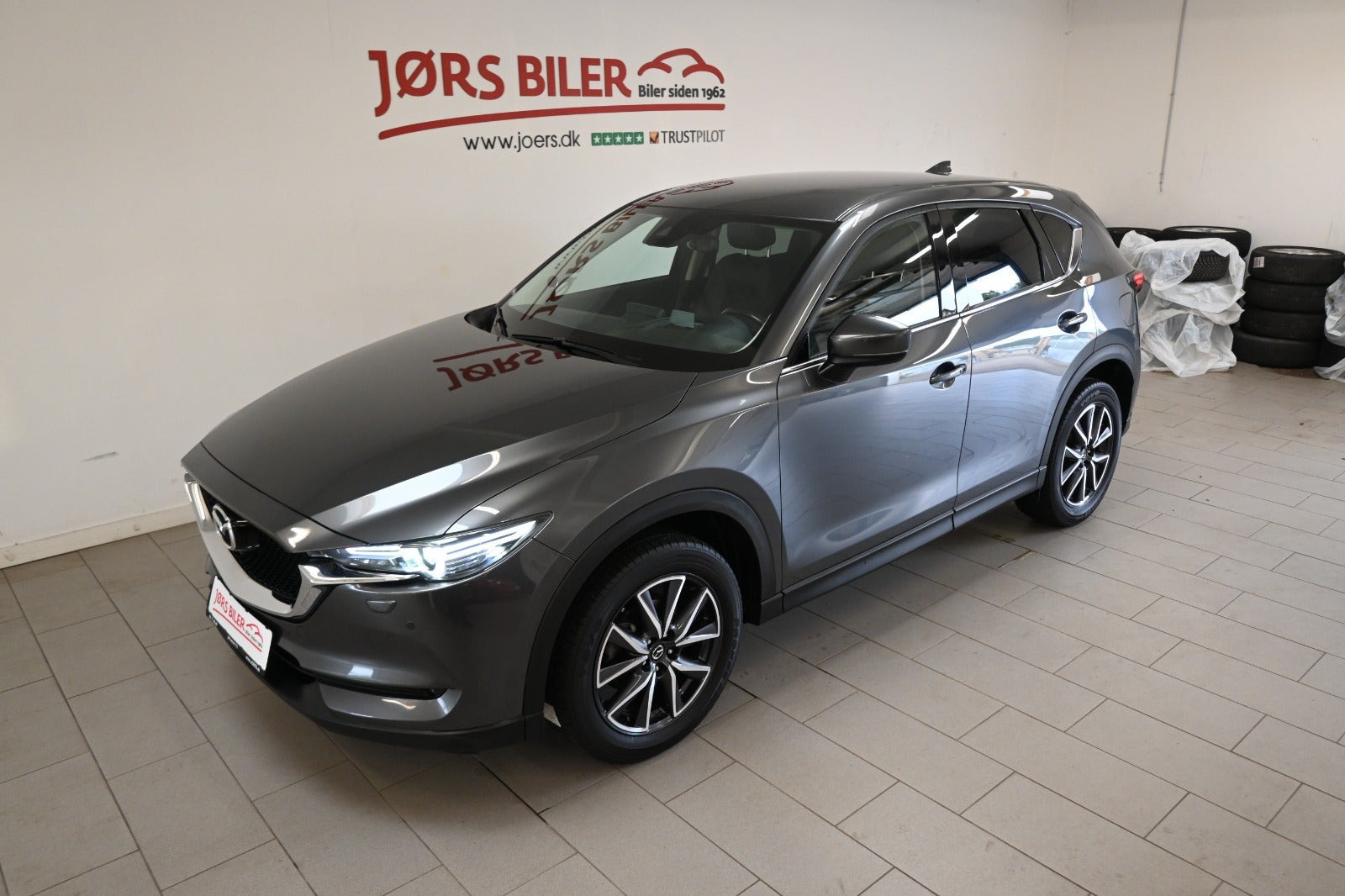 Grå Mazda CX-5 fra 2019