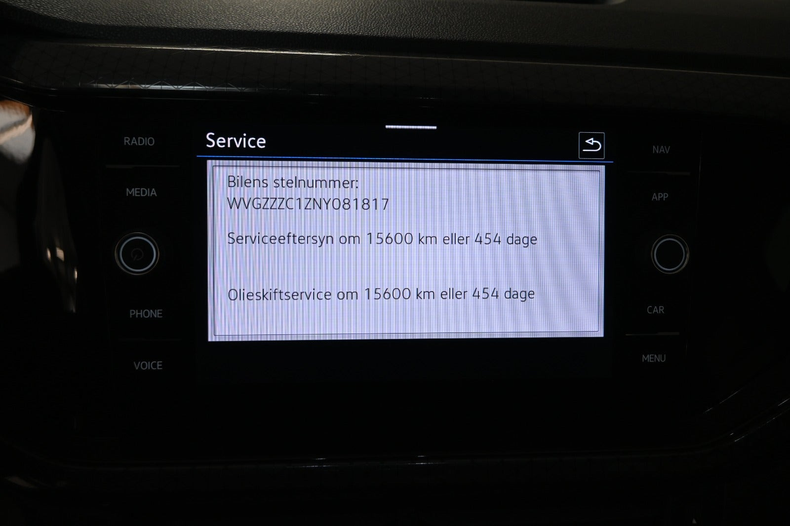 Sort VW T-Cross fra 2022