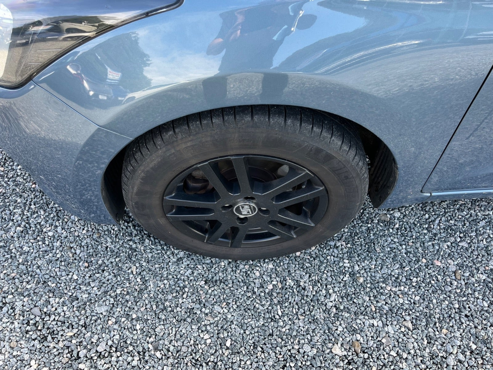 Grøn Hyundai i20 fra 2018