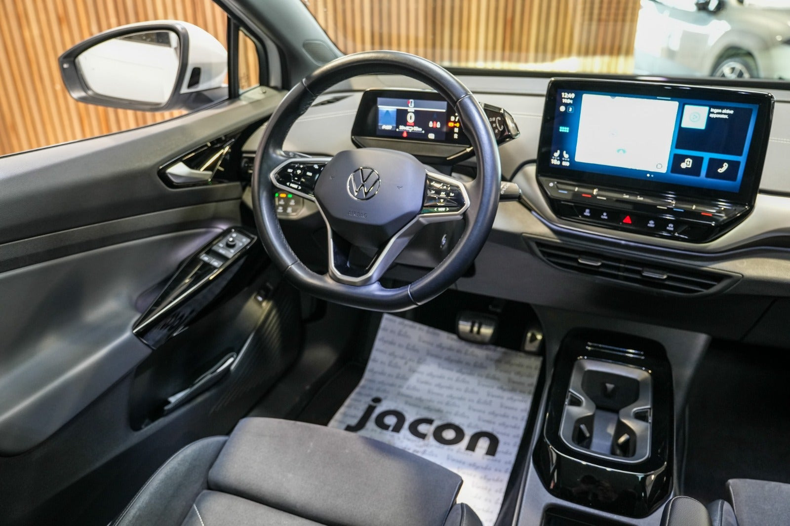 Hvid VW ID.4 fra 2023