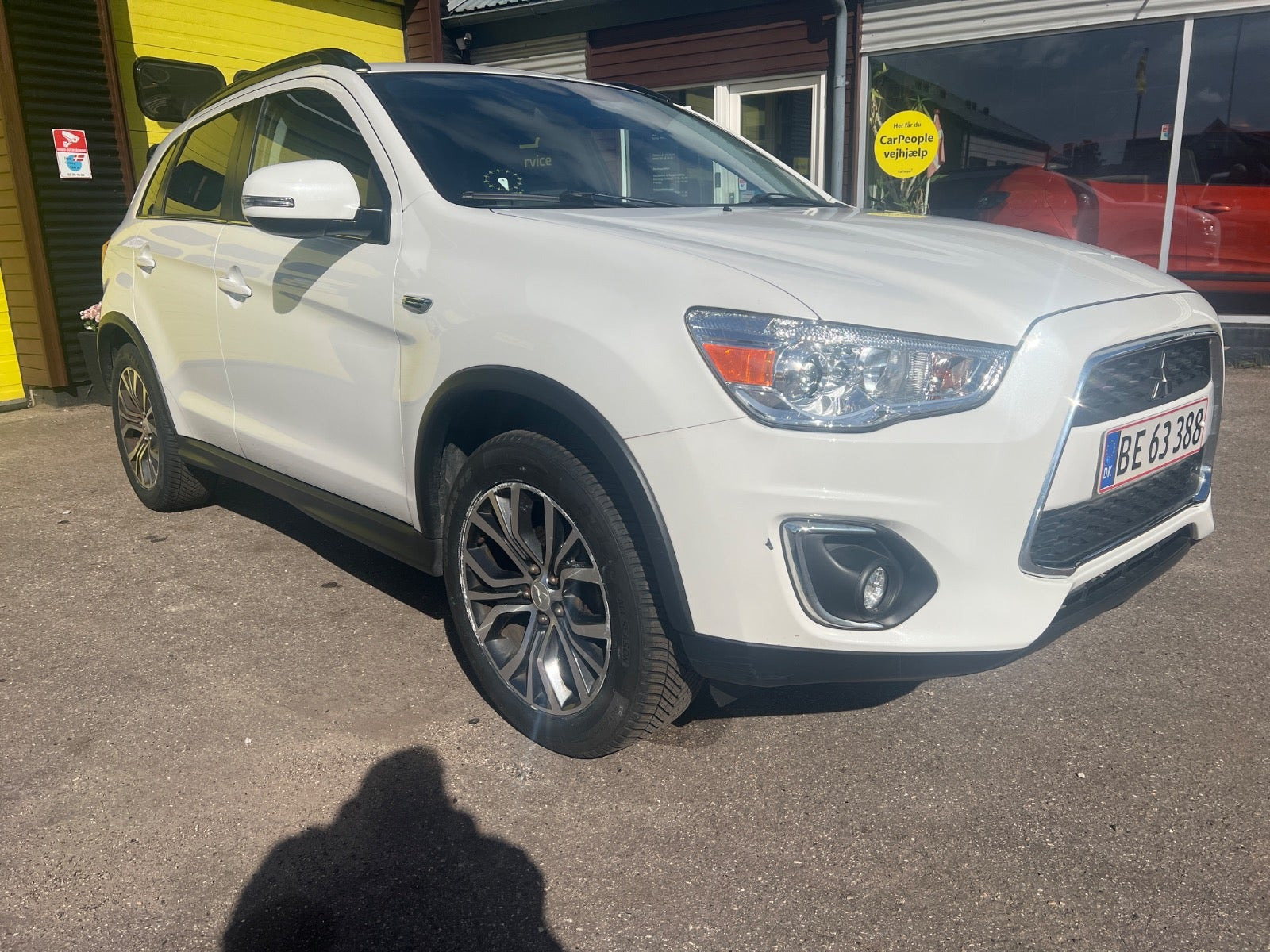 Hvid Mitsubishi ASX fra 2015