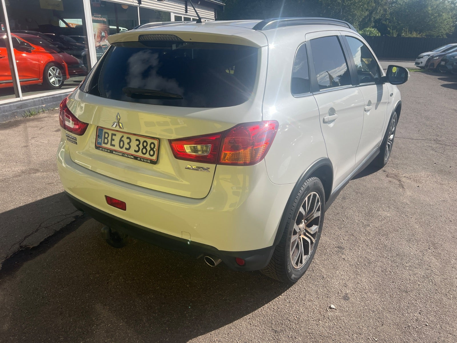 Hvid Mitsubishi ASX fra 2015
