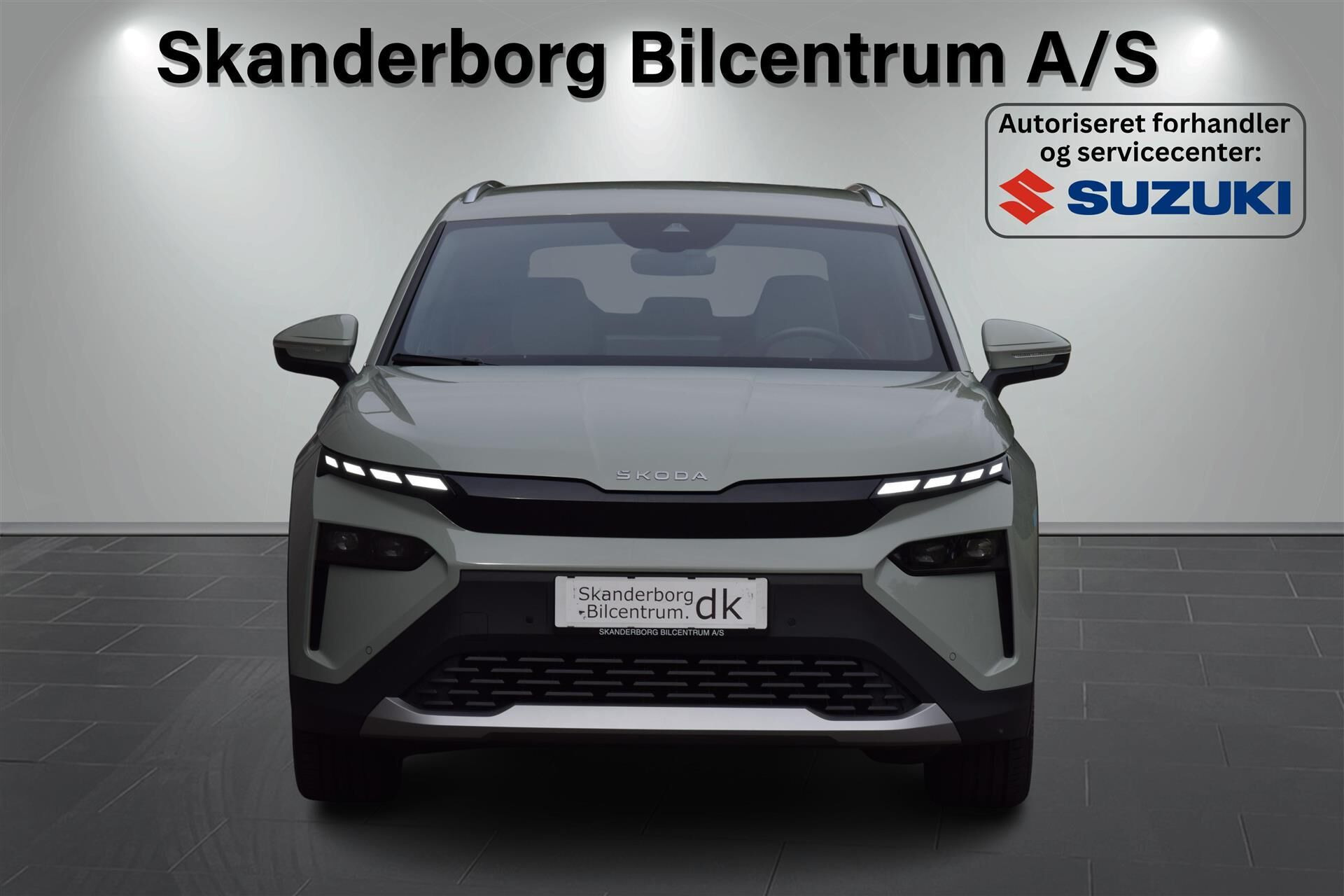 Grøn Skoda Elroq fra 2025