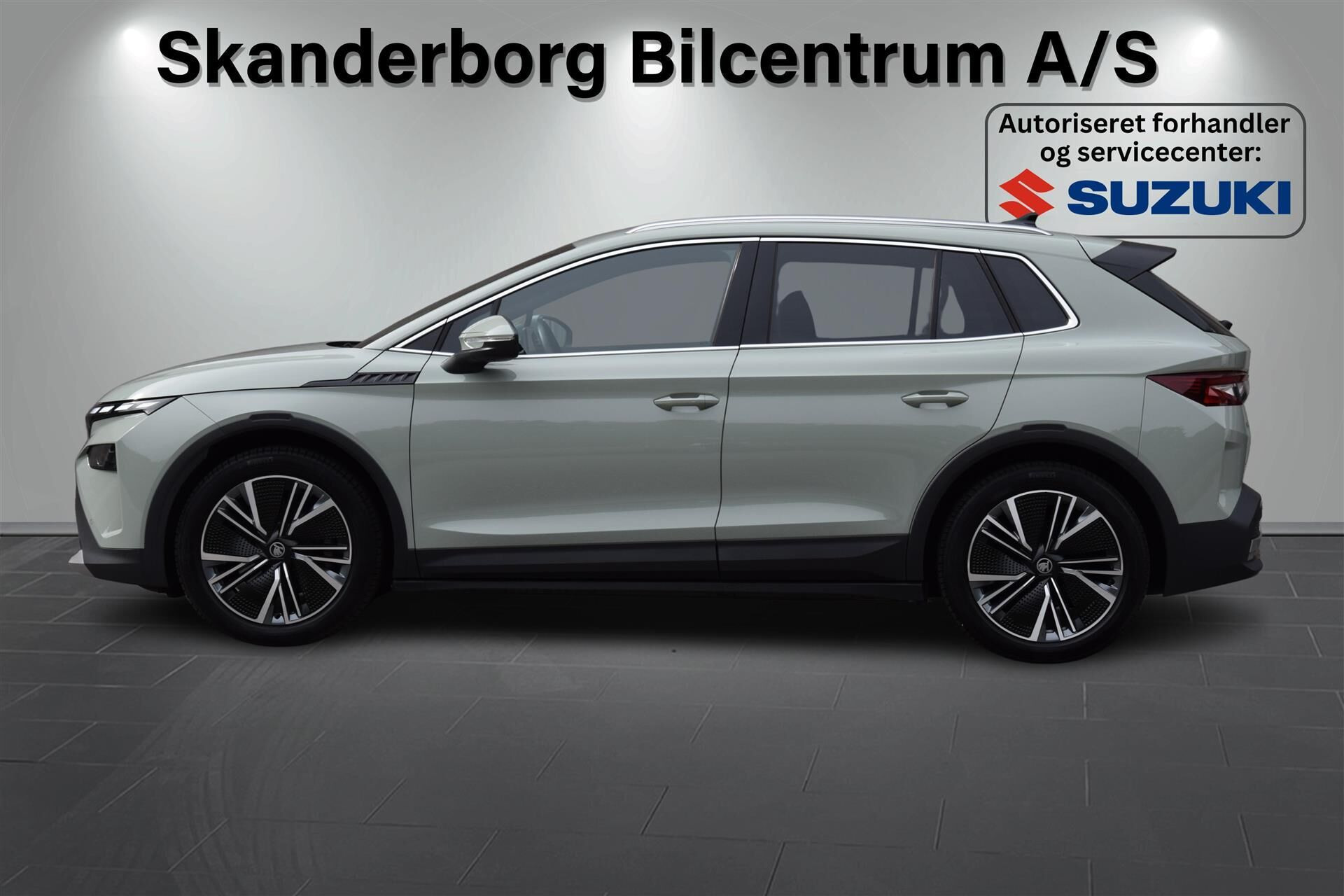Grøn Skoda Elroq fra 2025