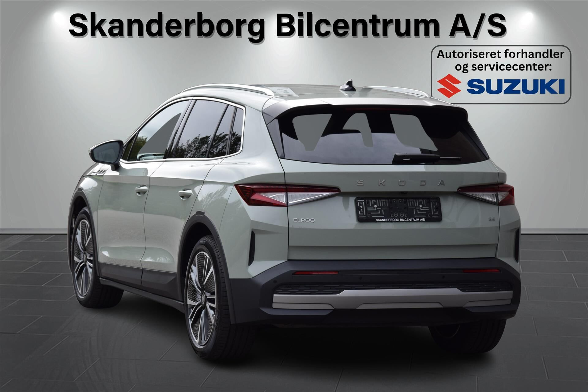 Grøn Skoda Elroq fra 2025