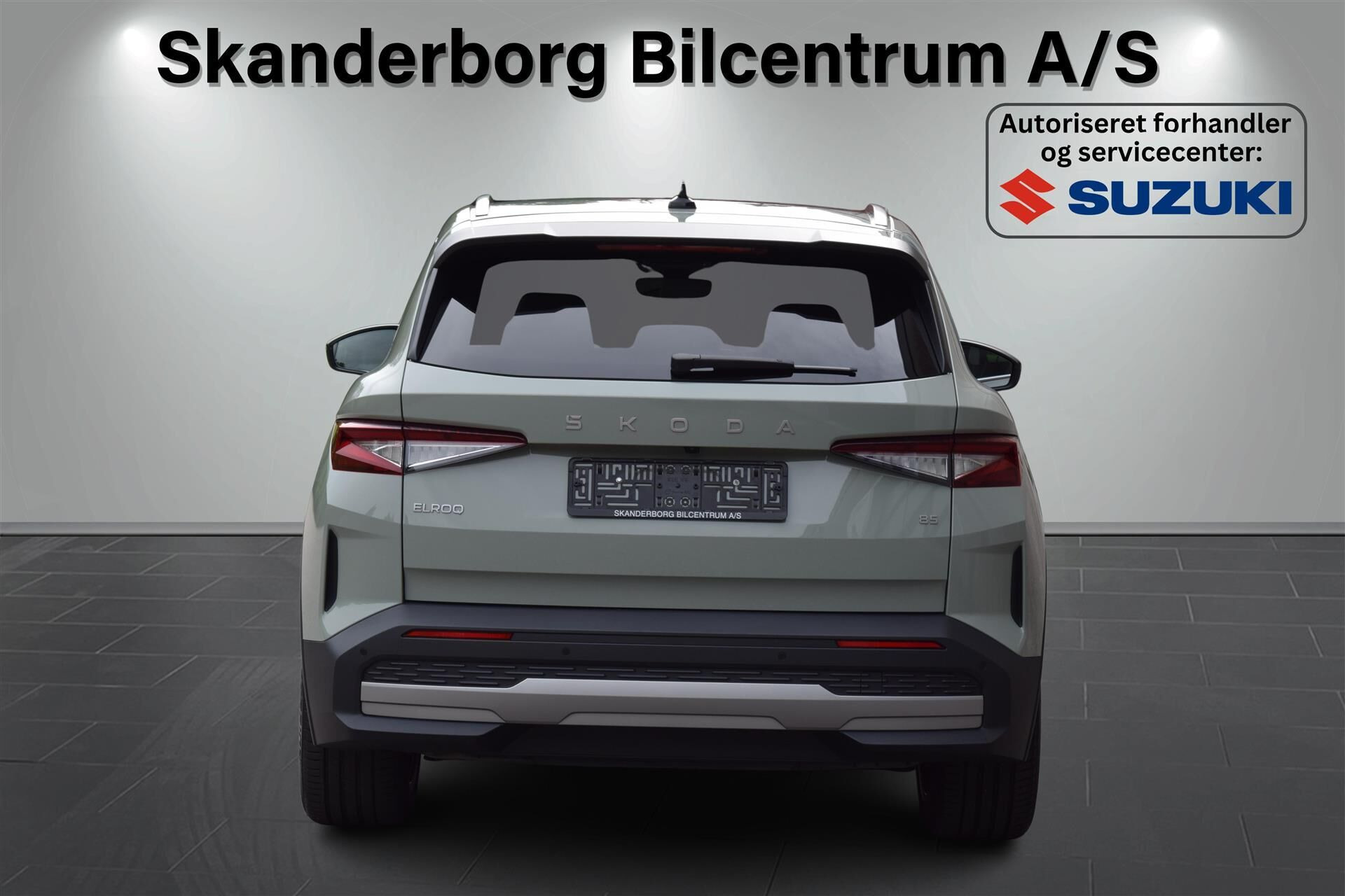 Grøn Skoda Elroq fra 2025