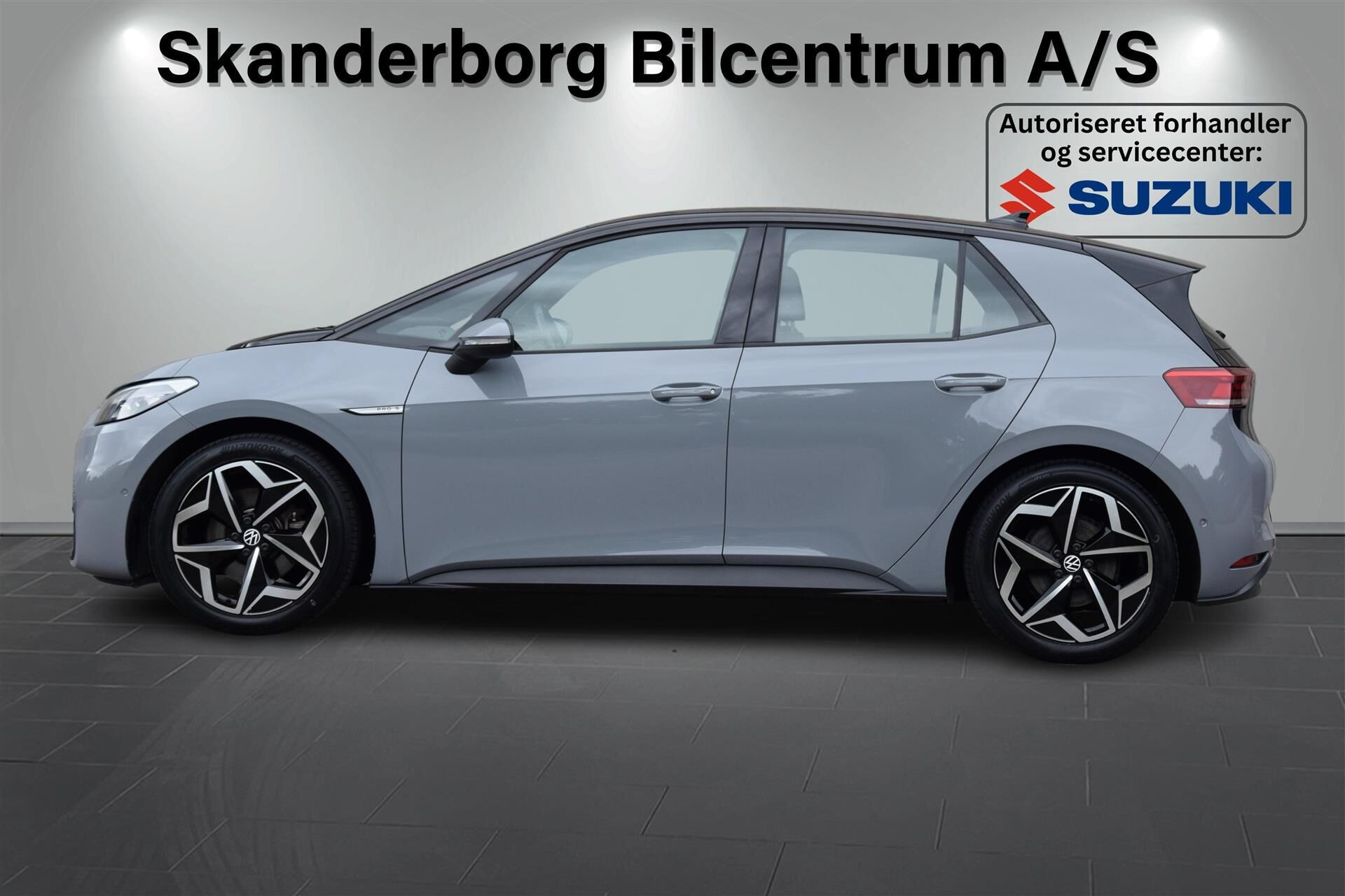 Grå VW ID.3 fra 2023