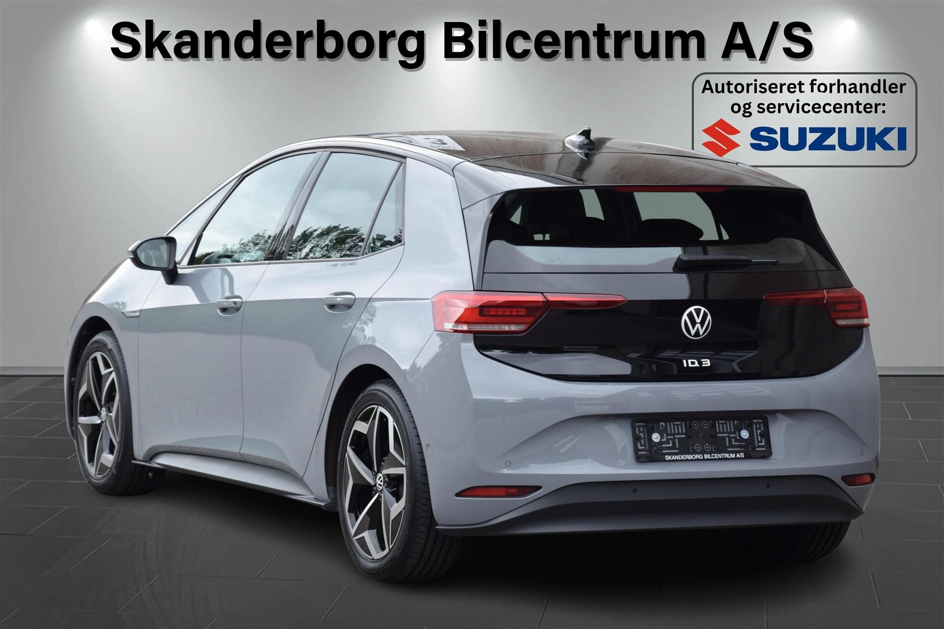 Grå VW ID.3 fra 2023