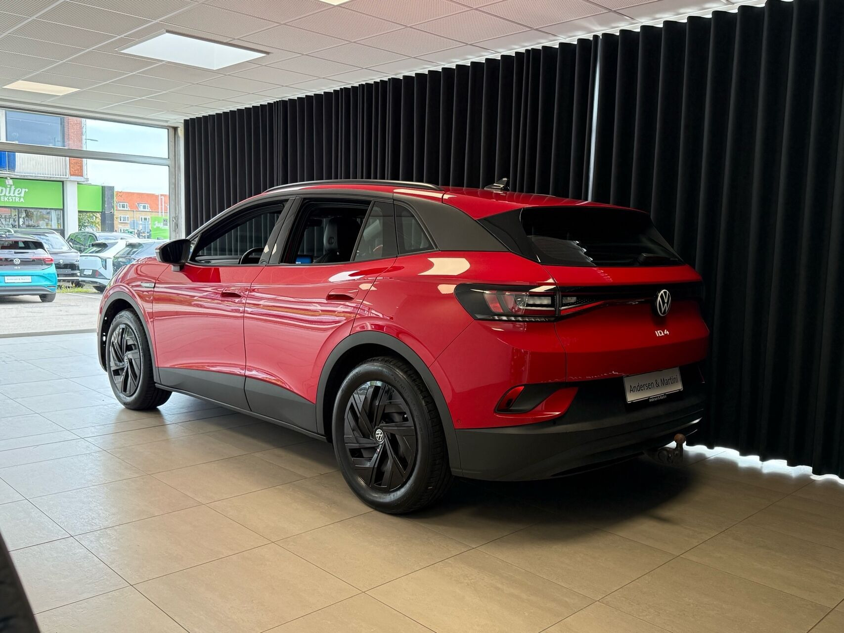Rød VW ID.4 fra 2023