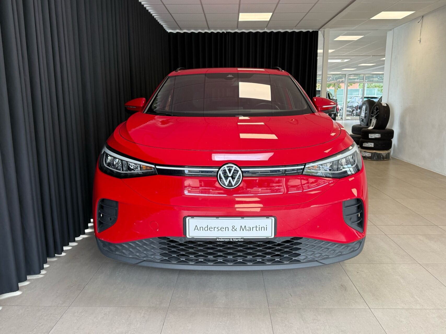 Rød VW ID.4 fra 2023