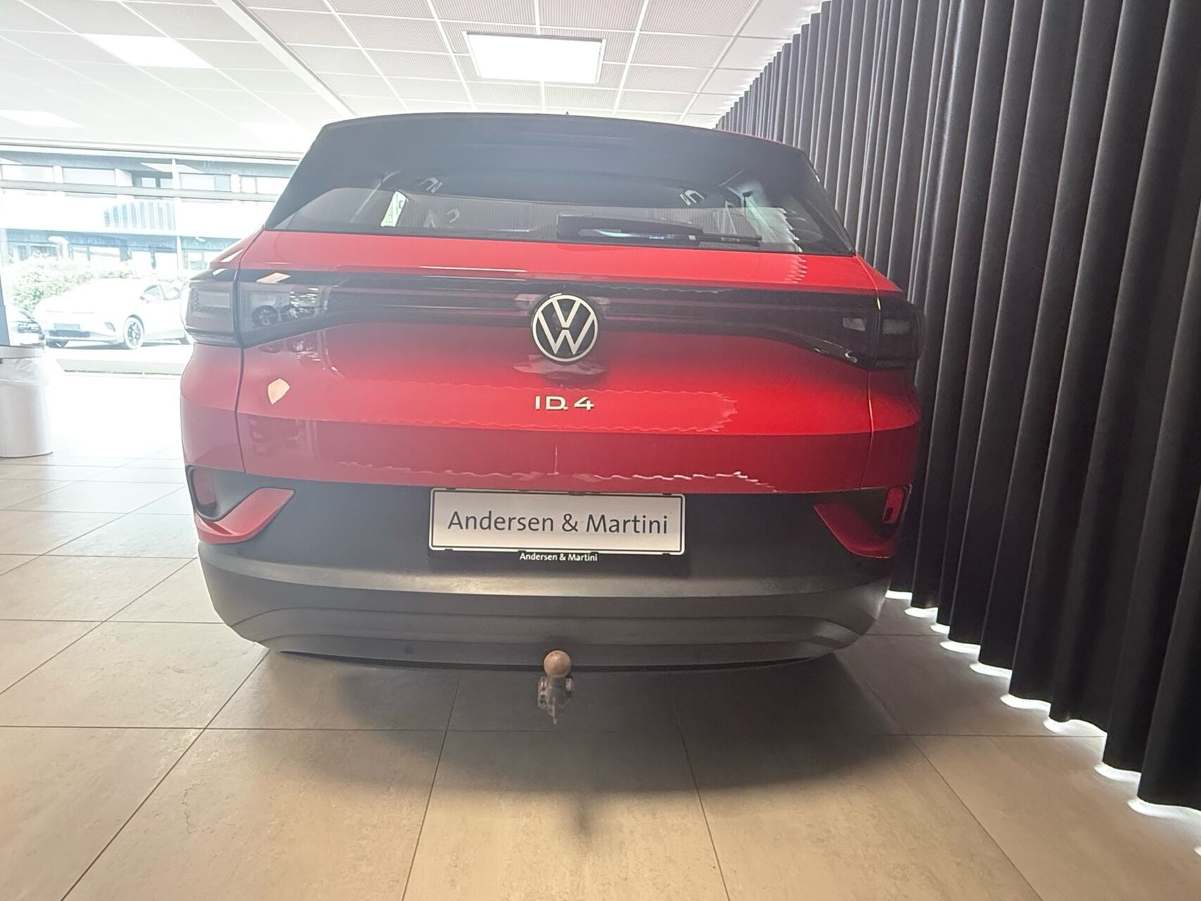 Rød VW ID.4 fra 2023