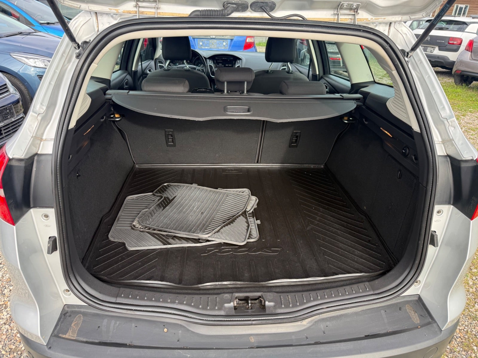 Sølv Ford Focus fra 2015