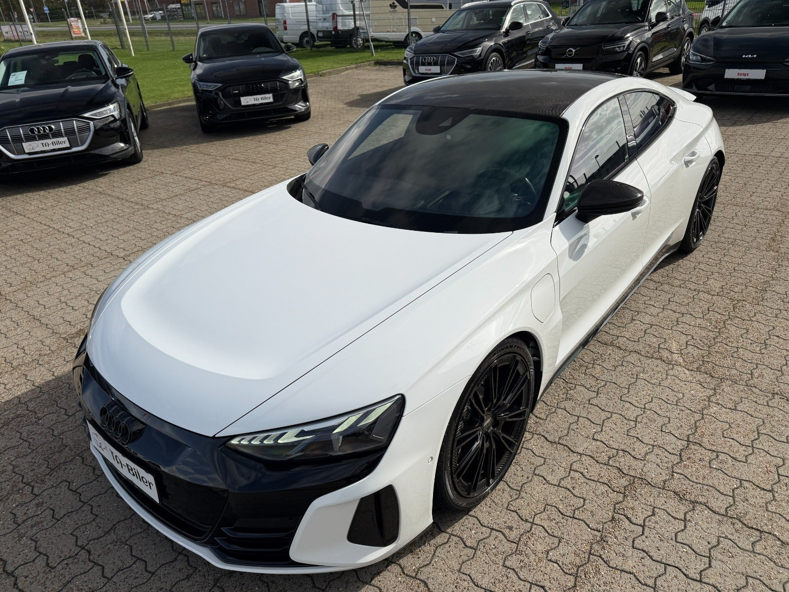 Hvid Audi RS e-tron GT fra 2022
