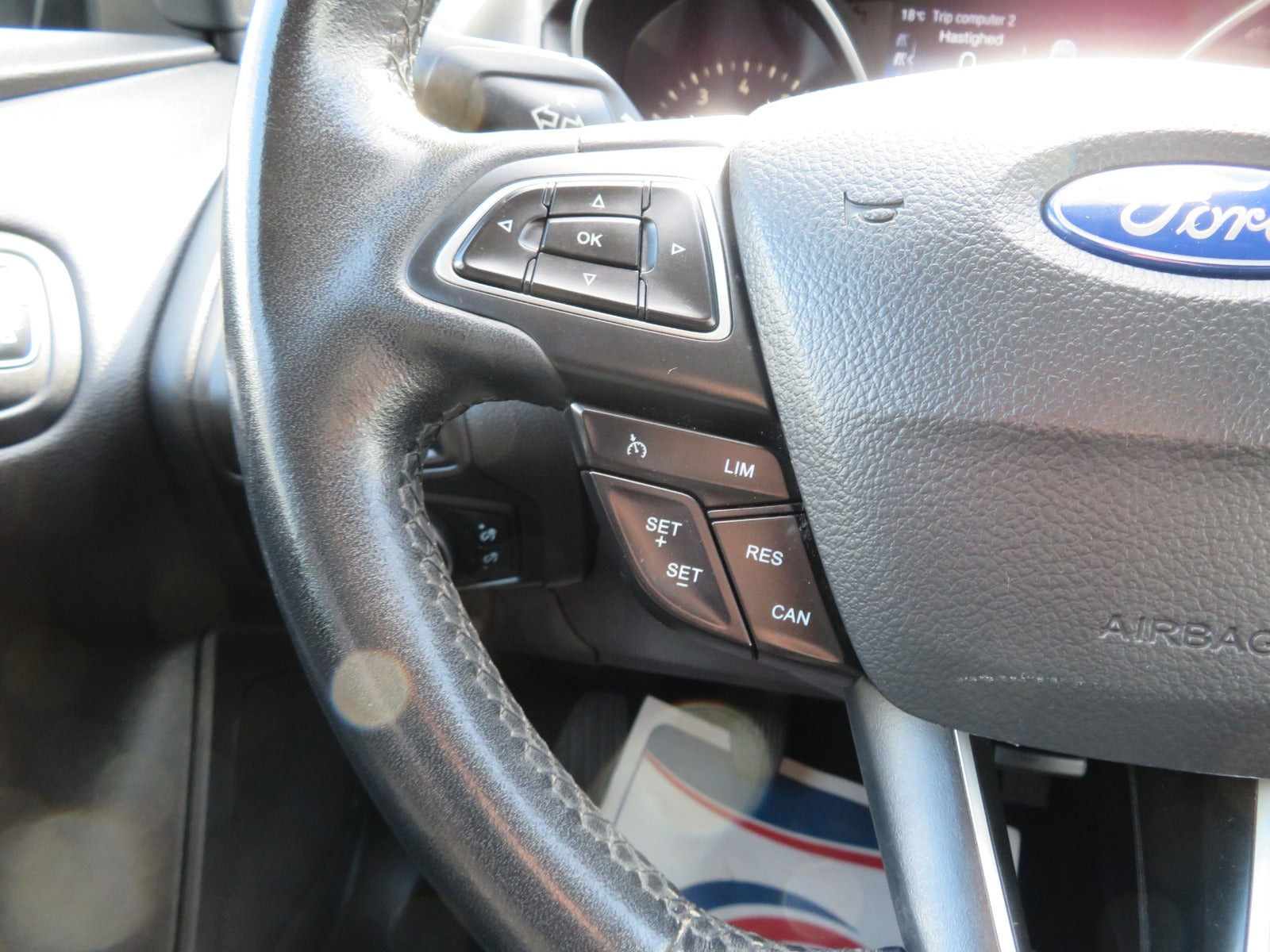 Brun Ford Focus fra 2016