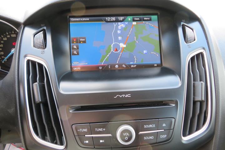 Brun Ford Focus fra 2016