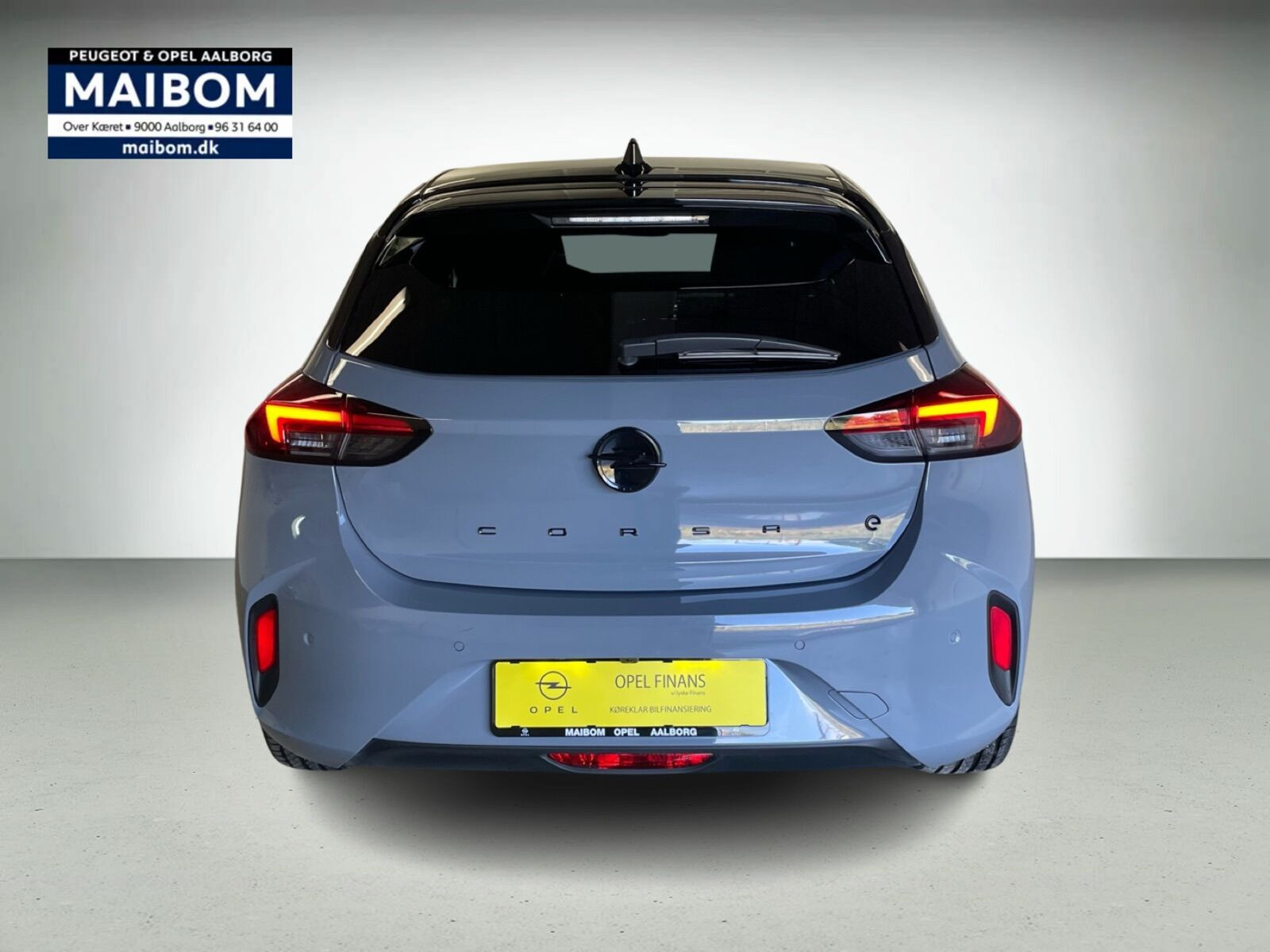 Grå Opel Corsa-e fra 2025