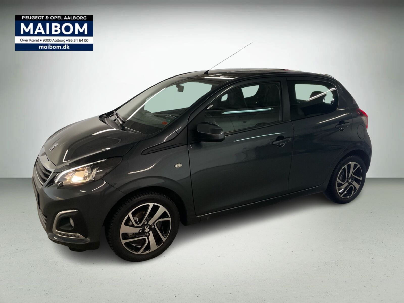 Sort Peugeot 108 fra 2020