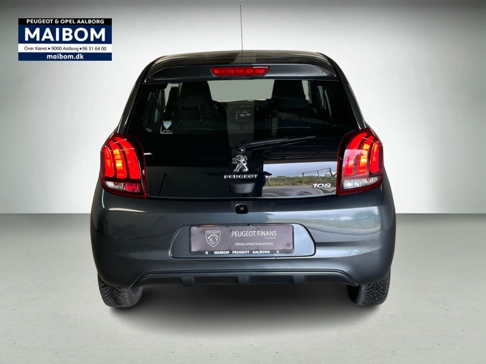 Sort Peugeot 108 fra 2020