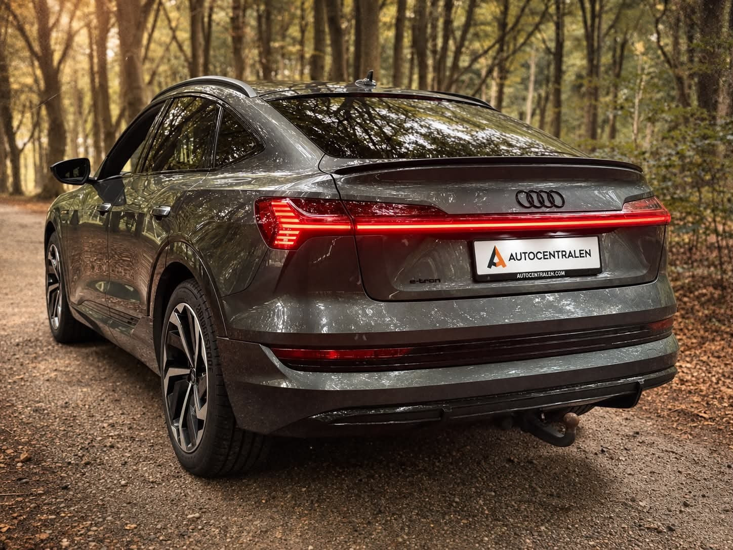 Sort Audi e-tron fra 2022