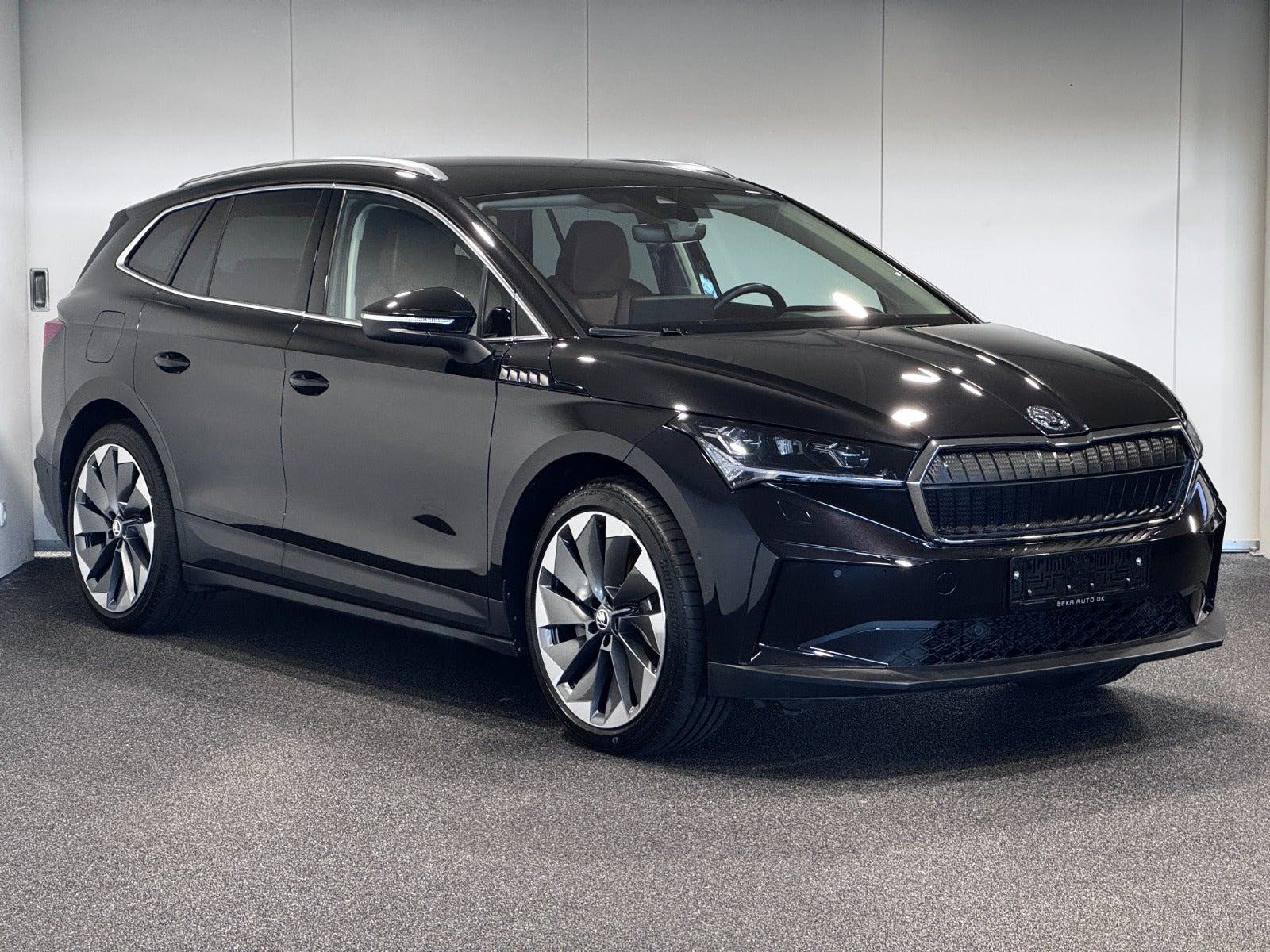 Sort Skoda Enyaq fra 2022