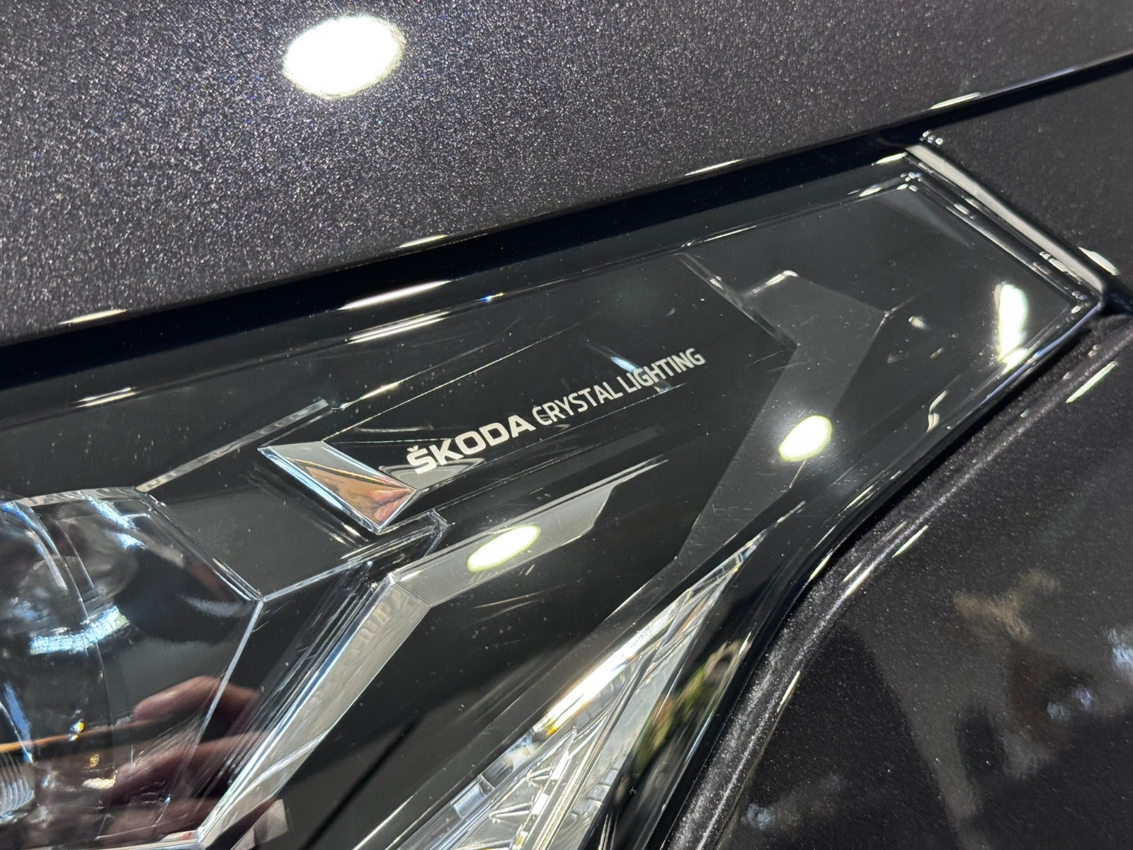 Sort Skoda Enyaq fra 2022
